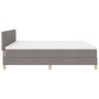 Cama con Box Spring con Colchón Taupe 180x200 cm Tela von , Betten und Lattenroste - Ref: Foro24-3338941, Preis: 548,78 €, Ra...