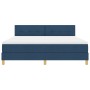 Cama con Box Spring y Colchón Azul 180x200 cm Tela | Foro24.es | Tu tienda online para hogar, jardín y más Foro24.es