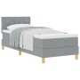 Cama con Resortes y Colchón Gris Claro 80x200 cm by , Beds and slatted bases - Ref: Foro24-3338951, Price: 284,92 €, Discount: %