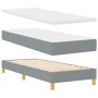 Cama con Resortes y Colchón Gris Claro 80x200 cm by , Beds and slatted bases - Ref: Foro24-3338951, Price: 284,92 €, Discount: %