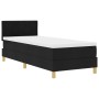 Cama con Somier y Colchón Negro 80x200 cm Tela | Foro24.es | Tu tienda online para hogar, jardín y más Foro24.es