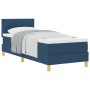 Cama con Base de Resortes Azul 80x200 cm Tela | Foro24.es | Tu tienda online para hogar, jardín y más Foro24.es
