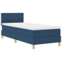 Cama con Base de Resortes Azul 80x200 cm Tela | Foro24.es | Tu tienda online para hogar, jardín y más Foro24.es