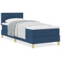 Cama con Base de Resortes Azul 80x200 cm Tela | Foro24.es | Tu tienda online para hogar, jardín y más Foro24.es