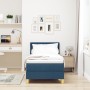 Cama con Base de Resortes Azul 80x200 cm Tela | Foro24.es | Tu tienda online para hogar, jardín y más Foro24.es