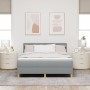 Cama con somier con colchón Gris Claro 140x200 cm Tela | Foro24.es | Tu tienda online para hogar, jardín y más Foro24.es