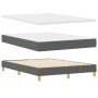 Cama con Somier con Colchón Gris Oscuro 140x200 cm Tela | Foro24.es | Tu tienda online para hogar, jardín y más Foro24.es