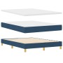 Cama con box spring con colchón azul 140 x 200 cm tela | Foro24.es | Tu tienda online para hogar, jardín y más Foro24.es