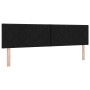 Cama con Box Spring con Colchón Negra 180x200 cm Tela by , Beds and slatted bases - Ref: Foro24-3339016, Price: 555,97 €, Dis...