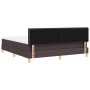 Cama Box Spring con Colchón Marrón Oscuro 180x200 cm Tela | Foro24.es | Tu tienda online para hogar, jardín y más Foro24.es