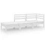 Garden furniture set 3 pieces solid white pine wood by vidaXL, Garden sets - Ref: Foro24-3082613, Price: 155,65 €, Discount: %