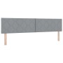 Cama con Base y Colchón Gris Claro 200x200 cm Tela by , Beds and slatted bases - Ref: Foro24-3339021, Price: 587,61 €, Discou...