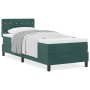 Cama Box Spring con colchón terciopelo verde oscuro 80x200 cm von , Betten und Lattenroste - Ref: Foro24-3339071, Preis: 269,...