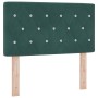 Cama Box Spring con colchón terciopelo verde oscuro 80x200 cm von , Betten und Lattenroste - Ref: Foro24-3339071, Preis: 269,...