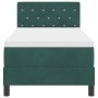 Cama Box Spring con colchón terciopelo verde oscuro 80x200 cm von , Betten und Lattenroste - Ref: Foro24-3339071, Preis: 269,...