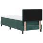 Cama Box Spring con colchón terciopelo verde oscuro 80x200 cm von , Betten und Lattenroste - Ref: Foro24-3339071, Preis: 269,...