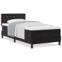 Cama Box Spring con colchón terciopelo negro 90x190 cm von , Betten und Lattenroste - Ref: Foro24-3339076, Preis: 290,90 €, R...