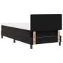 Cama Box Spring con colchón terciopelo negro 90x190 cm von , Betten und Lattenroste - Ref: Foro24-3339076, Preis: 290,90 €, R...