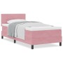 Cama Box Spring con colchón terciopelo rosa 80x200 cm by , Beds and slatted bases - Ref: Foro24-3339139, Price: 274,02 €, Dis...
