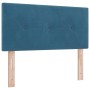 Cama Box Spring con colchón terciopelo azul oscuro 80x200 cm von , Betten und Lattenroste - Ref: Foro24-3339138, Preis: 268,5...