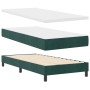 Cama Box Spring con colchón terciopelo verde oscuro 90x190 cm | Foro24.es | Tu tienda online para hogar, jardín y más Foro24.es