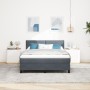 Cama Box Spring con colchón terciopelo gris oscuro 160x200 cm | Foro24.es | Tu tienda online para hogar, jardín y más Foro24.es