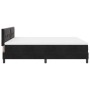 Cama Box Spring con colchón terciopelo negro 180x200 cm by , Beds and slatted bases - Ref: Foro24-3339190, Price: 513,44 €, D...