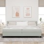 Cama Box Spring con colchón terciopelo gris claro 200x200 cm von , Betten und Lattenroste - Ref: Foro24-3339194, Preis: 568,9...