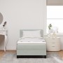 Cama Box Spring con colchón terciopelo gris claro 80x200 cm by , Beds and slatted bases - Ref: Foro24-3339206, Price: 286,83 ...