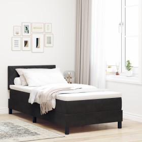 Comprar Cama Box Spring con colchón terciopelo
