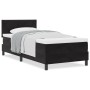 Cama Box Spring con colchón terciopelo negro 80x200 cm | Foro24.es | Tu tienda online para hogar, jardín y más Foro24.es