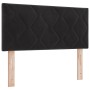 Cama Box Spring con colchón terciopelo negro 80x200 cm | Foro24.es | Tu tienda online para hogar, jardín y más Foro24.es