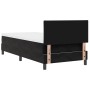 Cama Box Spring con colchón terciopelo negro 80x200 cm | Foro24.es | Tu tienda online para hogar, jardín y más Foro24.es