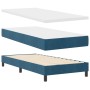 Cama Box Spring con colchón terciopelo azul oscuro 90x200 cm von , Betten und Lattenroste - Ref: Foro24-3339216, Preis: 310,6...