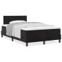Cama Box Spring con colchón terciopelo negro 120x200 cm | Foro24.es | Tu tienda online para hogar, jardín y más Foro24.es