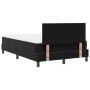 Cama Box Spring con colchón terciopelo negro 120x200 cm | Foro24.es | Tu tienda online para hogar, jardín y más Foro24.es