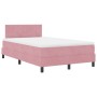 Cama Box Spring con colchón terciopelo rosa 120x200 cm von , Betten und Lattenroste - Ref: Foro24-3339235, Preis: 387,26 €, R...