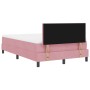 Cama Box Spring con colchón terciopelo rosa 120x200 cm von , Betten und Lattenroste - Ref: Foro24-3339235, Preis: 387,26 €, R...