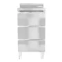 Commercial kitchen cabinets 3 units stainless steel by vidaXL, Restoration - Ref: Foro24-3083720, Price: 748,20 €, Discount: %