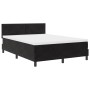 Cama Box Spring con colchón terciopelo negro 160x200 cm | Foro24.es | Tu tienda online para hogar, jardín y más Foro24.es
