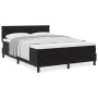 Cama Box Spring con colchón terciopelo negro 160x200 cm | Foro24.es | Tu tienda online para hogar, jardín y más Foro24.es