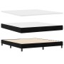 Cama Box Spring con colchón terciopelo negro 180x200 cm | Foro24.es | Tu tienda online para hogar, jardín y más Foro24.es