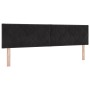 Cama Box Spring con colchón terciopelo negro 180x200 cm | Foro24.es | Tu tienda online para hogar, jardín y más Foro24.es