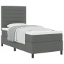 Cama Box Spring con Colchón Gris Oscuro 80x200 cm Tela von , Betten und Lattenroste - Ref: Foro24-3339267, Preis: 322,68 €, R...