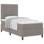 Cama con Box Spring y Colchón Taupe 80x200 cm Tela by , Beds and slatted bases - Ref: Foro24-3339270, Price: 347,02 €, Discou...