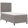 Cama con Box Spring y Colchón Taupe 80x200 cm Tela by , Beds and slatted bases - Ref: Foro24-3339270, Price: 347,02 €, Discou...