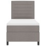 Cama con Box Spring y Colchón Taupe 80x200 cm Tela by , Beds and slatted bases - Ref: Foro24-3339270, Price: 347,02 €, Discou...