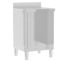 Armarios de cocina comercial 3 unidades acero inoxidable de vidaXL, Restauración - Ref: Foro24-3083719, Precio: 879,16 €