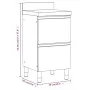 Gewerbliche Küchenschränke 3 Einheiten aus Edelstahl von vidaXL, Wiederherstellung - Ref: Foro24-3083719, Preis: 756,49 €, Ra...
