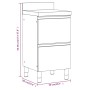 Gewerbliche Küchenschränke 3 Einheiten aus Edelstahl von vidaXL, Wiederherstellung - Ref: Foro24-3083719, Preis: 796,49 €, Ra...